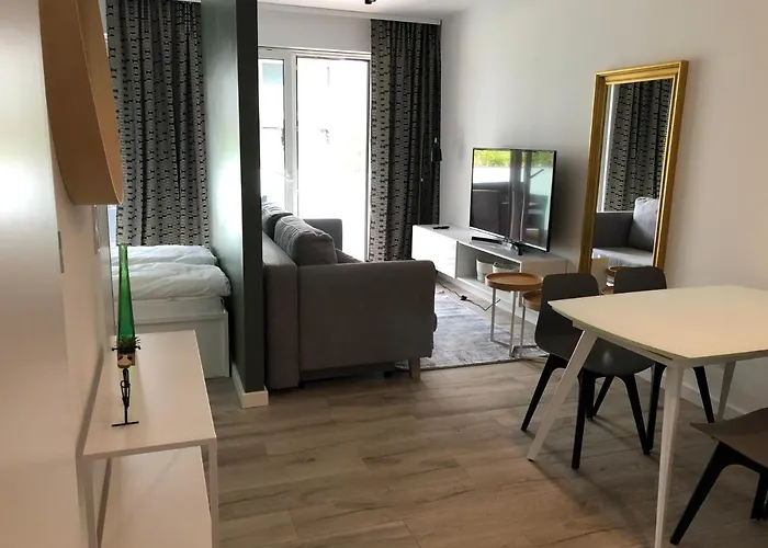 Maryrosie - Apartament Przy Morzu Z Miejscem W Garazu Podziemnym